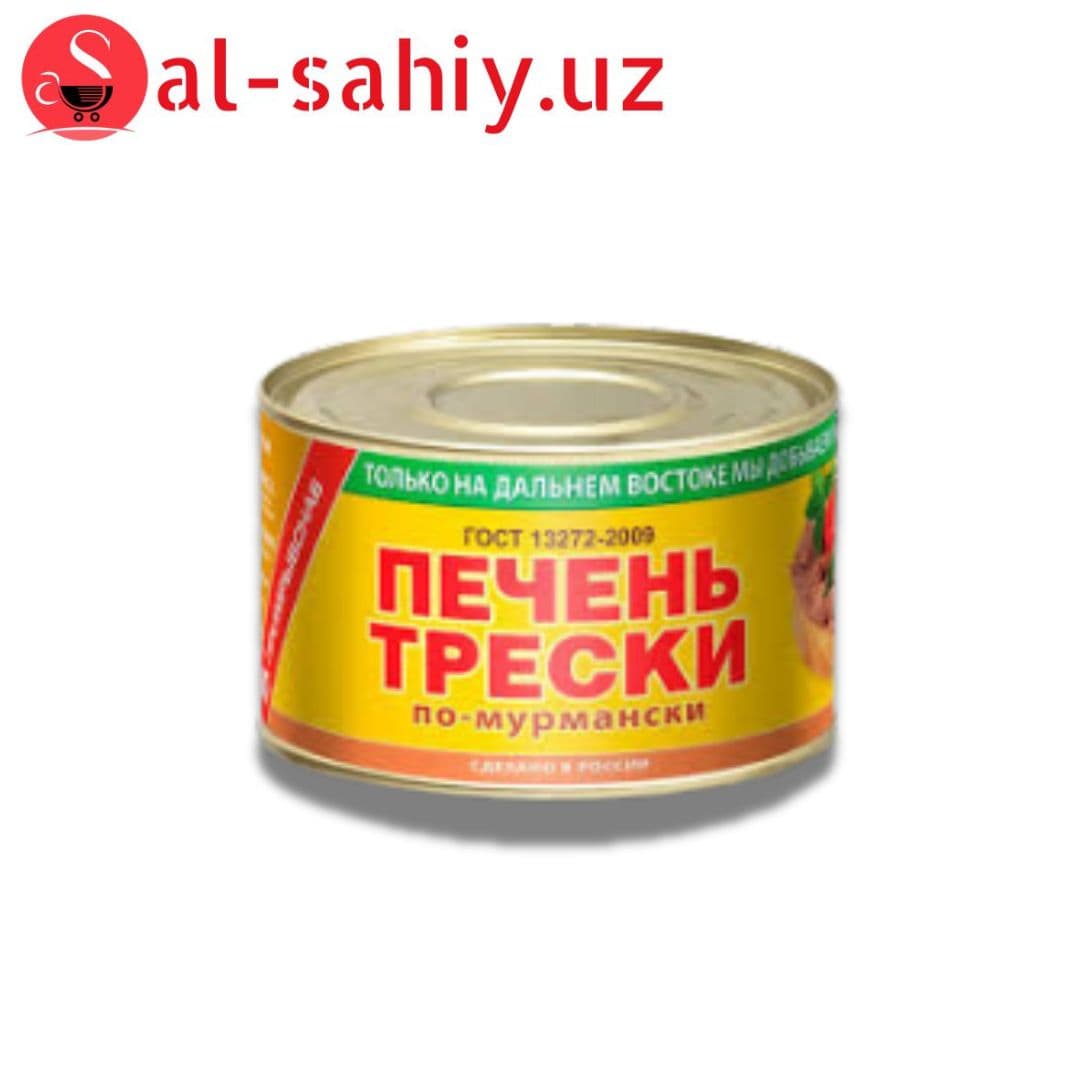 Печень трески по Мурмански 240гр ПРБ