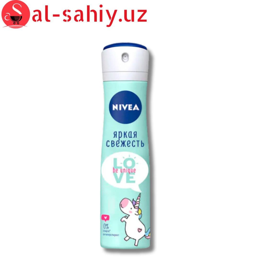 Антиперспирант "NIVEA" Love Be Unique Яркая Свежесть