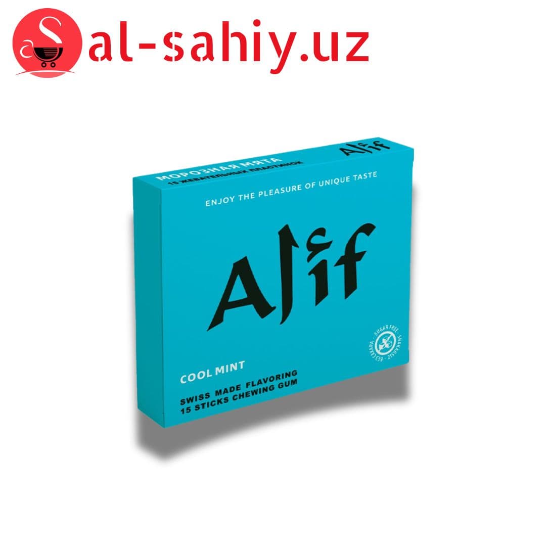 Жевателная резинка ALIF  "COOL MINT"