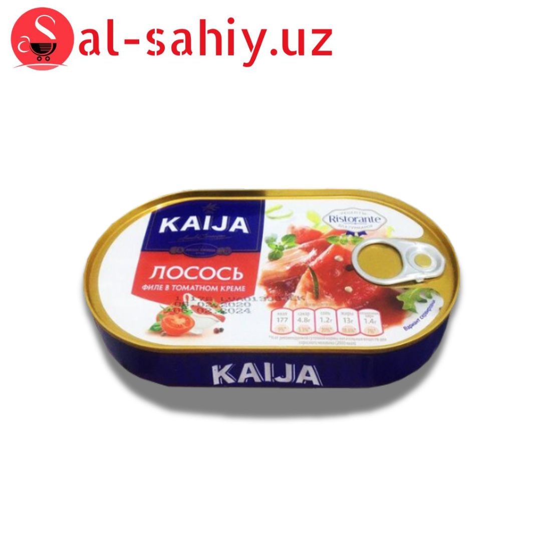 Kaija Ласось филе в томатное креме