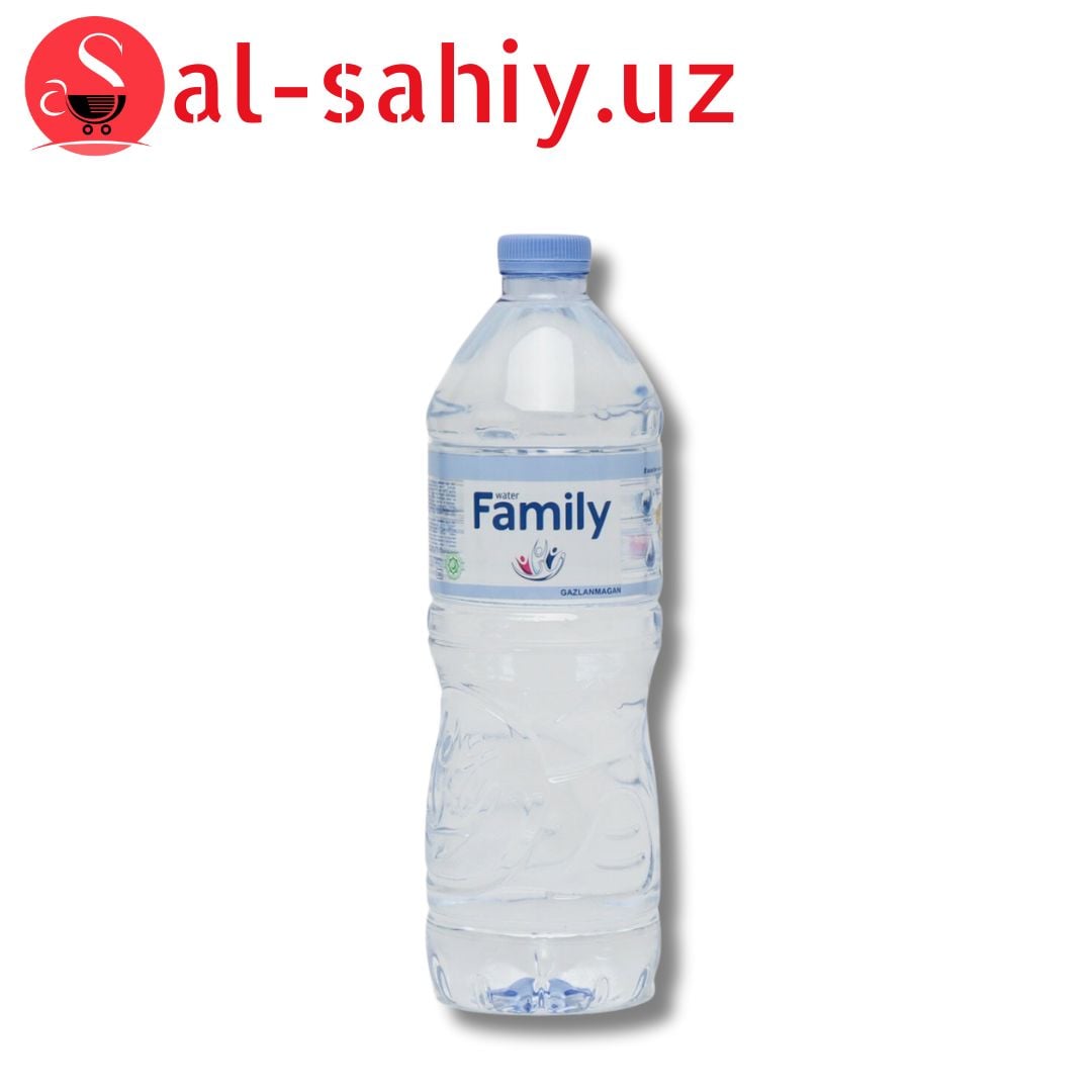 Вода с газ. Family 1л