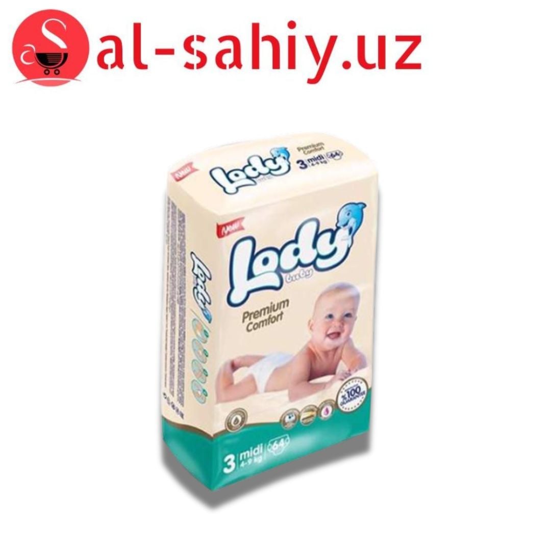 Памперс Lady №3  64шт