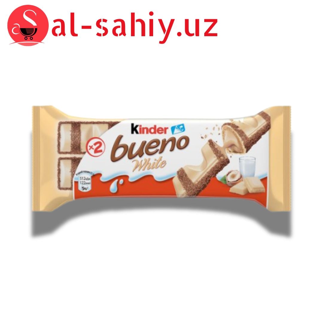 Вафли "KINDER BUENO" в молочнном шоколаде 39gr