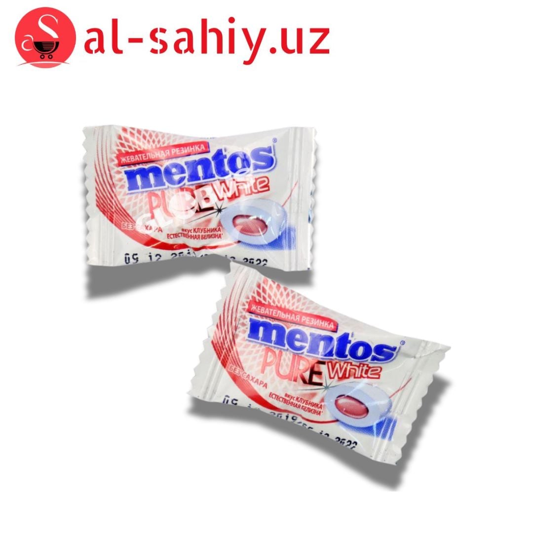 Жев. резинка "Mentos PW"  клубника 2гр