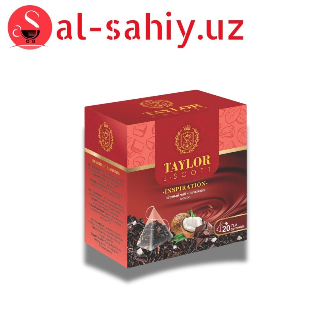 Чай чёрный  "Taylor pyramids" inspiration 20шт