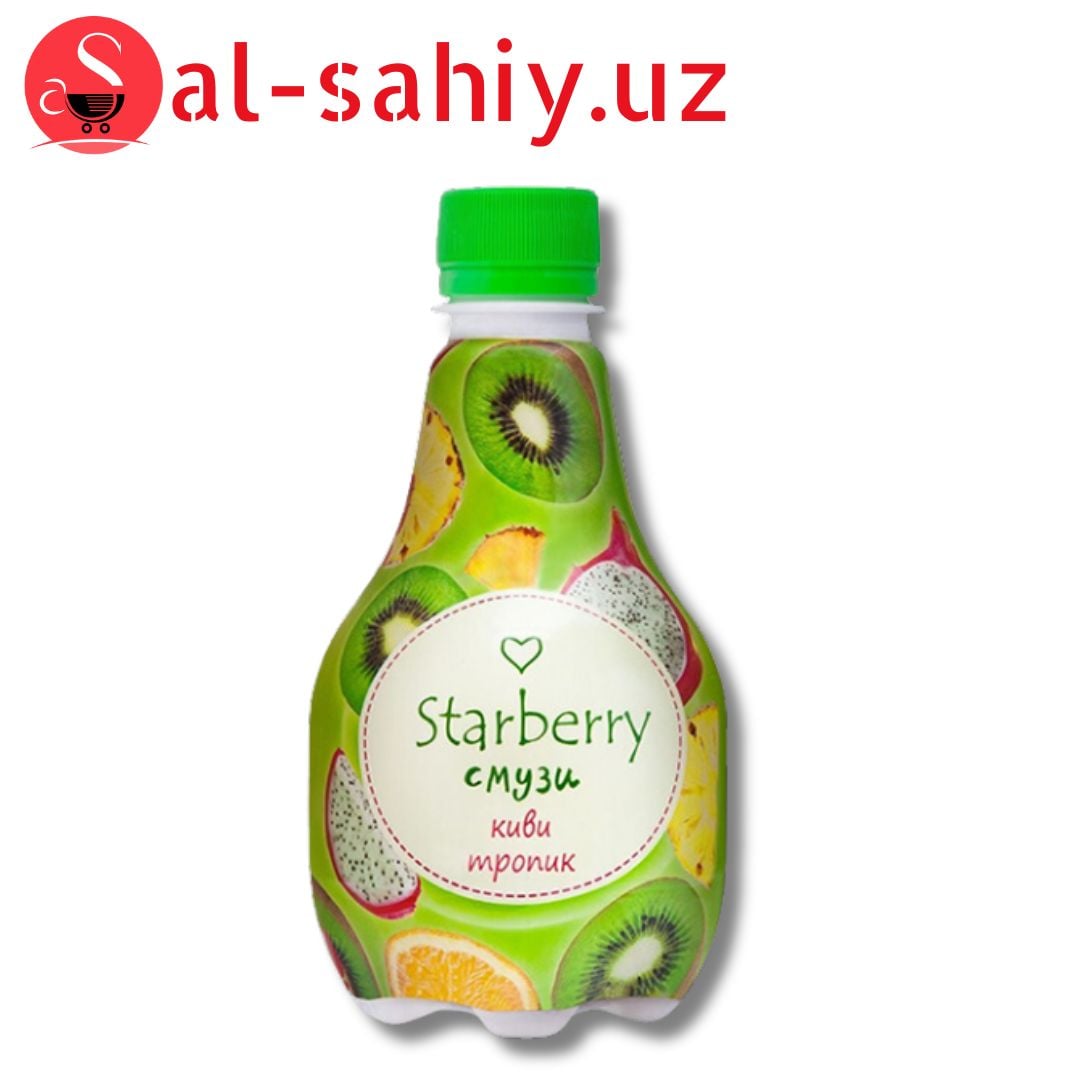 Смузи Starberry киви-тропик 0,375л