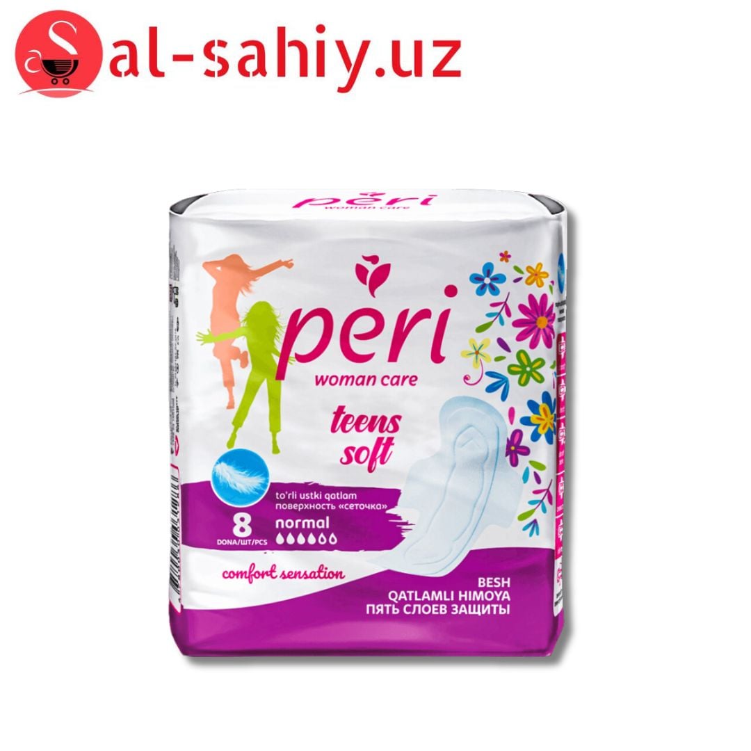 Прокладки peri Teens soft aroma 8