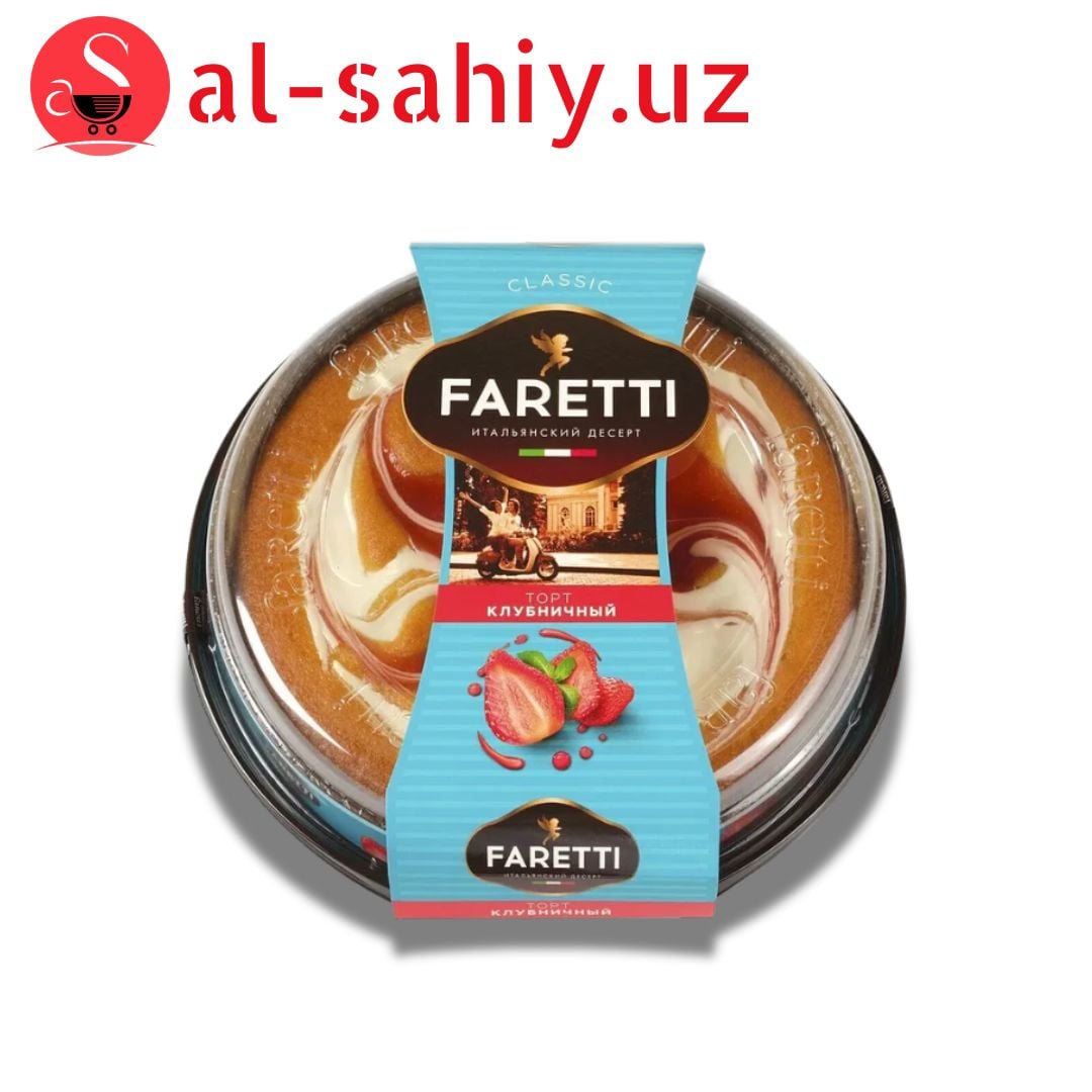 Faretti Десерт Клубничный, 400 г