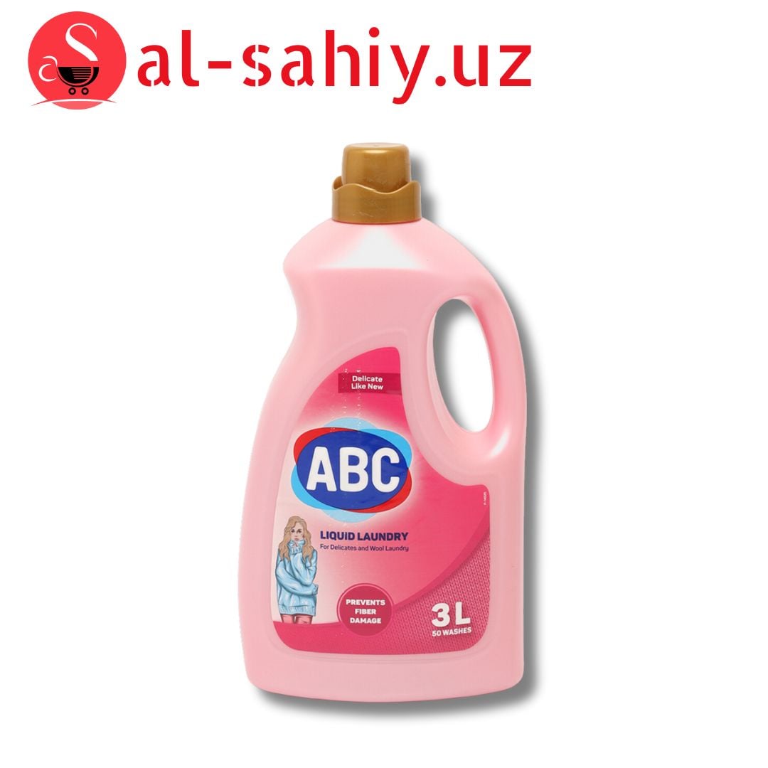 Жидкий порошок «ABC» "Нежный" 3л