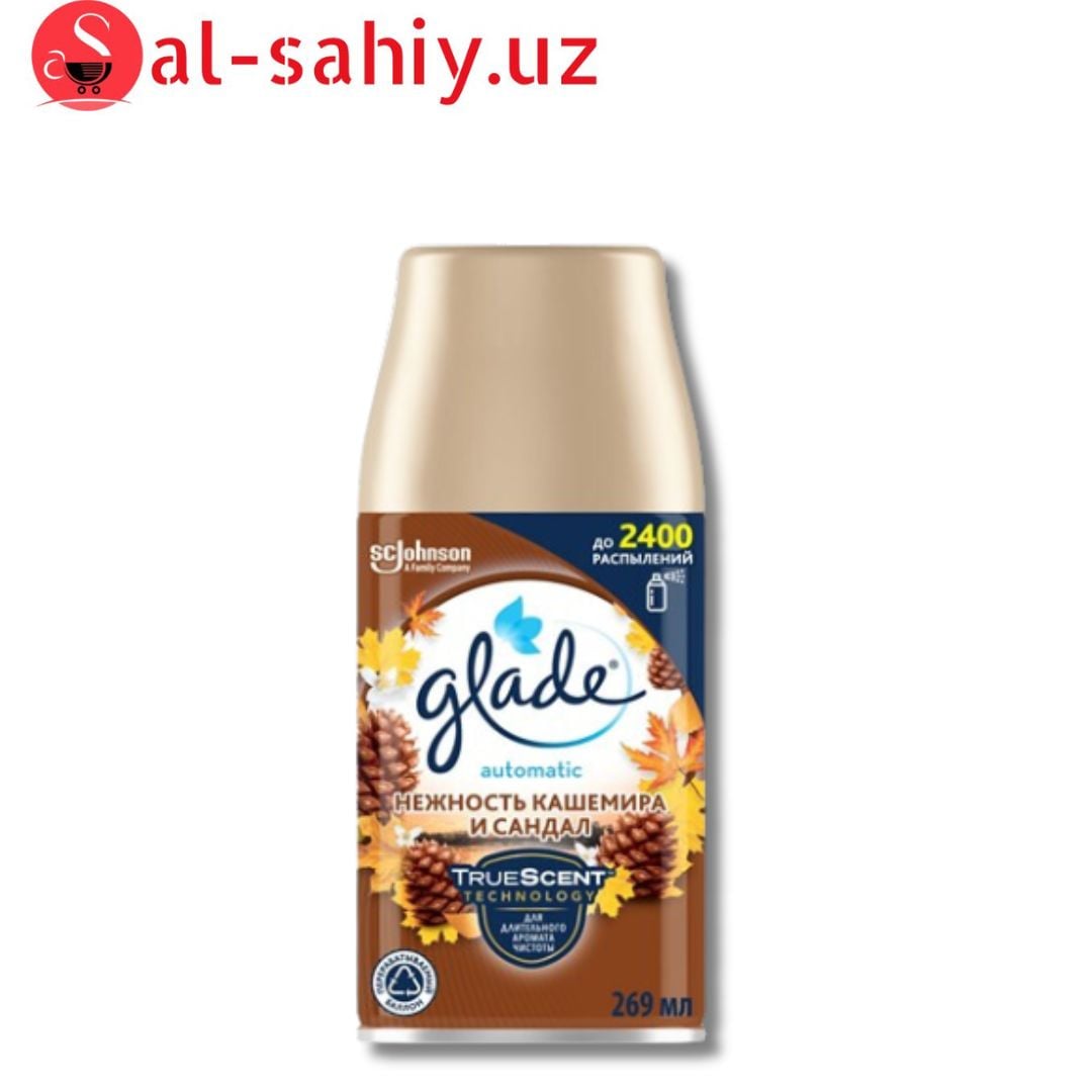 Glade Освежитель воздуха Нежность кашемира и сандал 269мл