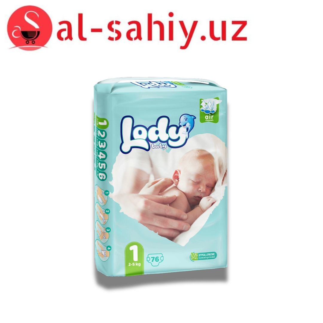 Памперс Lady №1  76шт