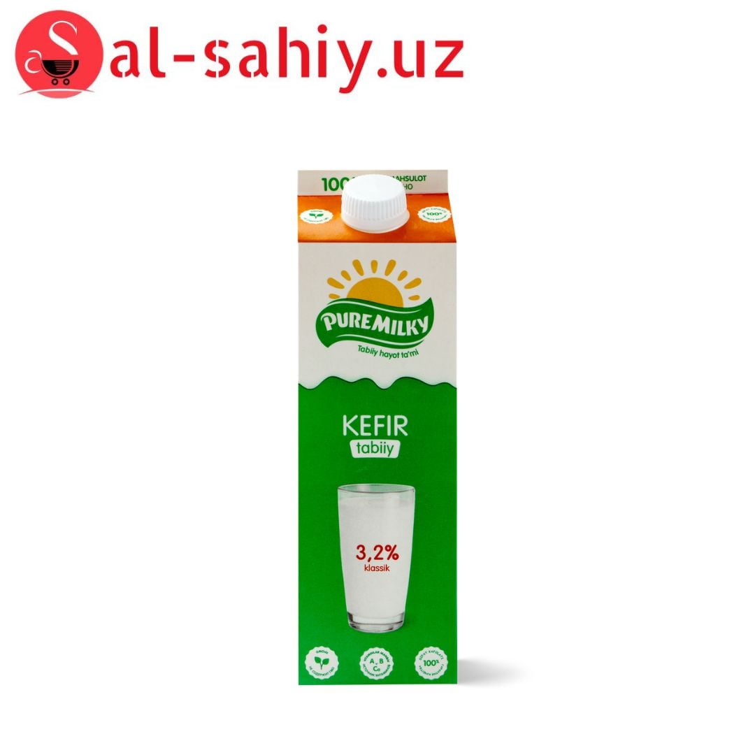 Кефир 3.2% 900 гр Pure Milk