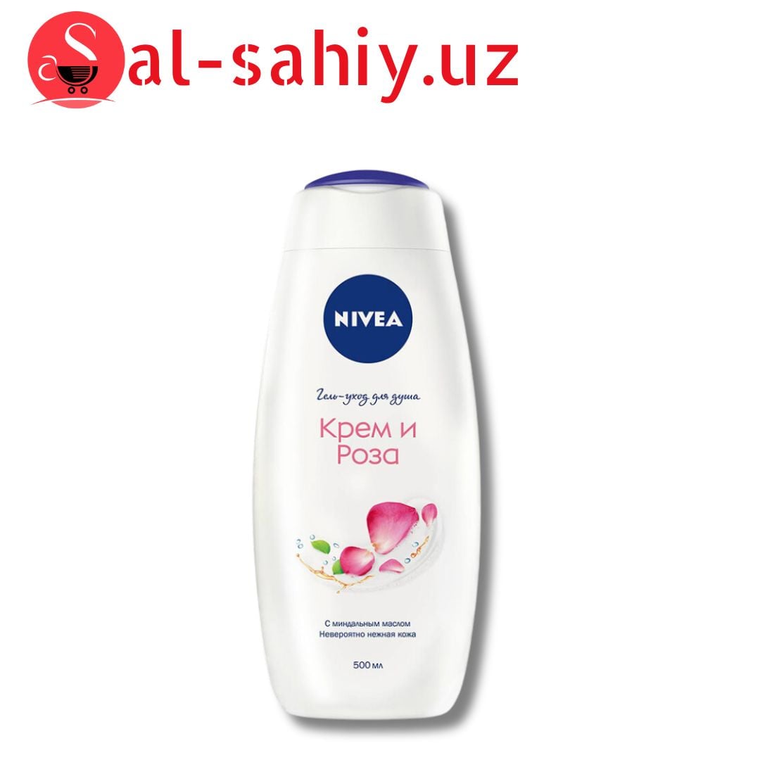 Крем гел для душа (роза) NIVEA 500мл