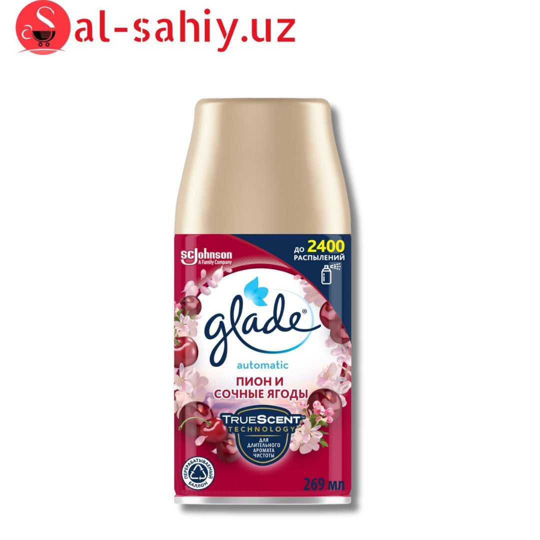GLADE пион и сочные ягоды освежитель воздуха 269мл