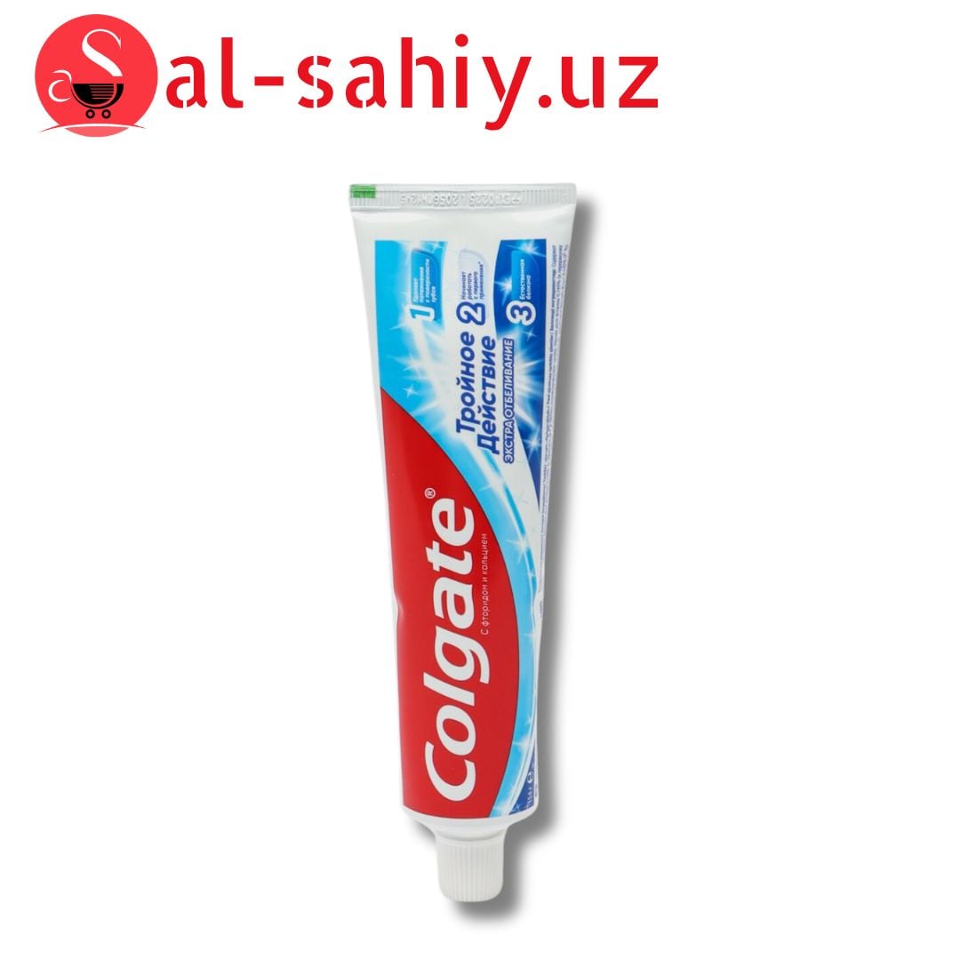 Зубная паста "Colgate" Тройное действие Экстра Отбеливание100ml