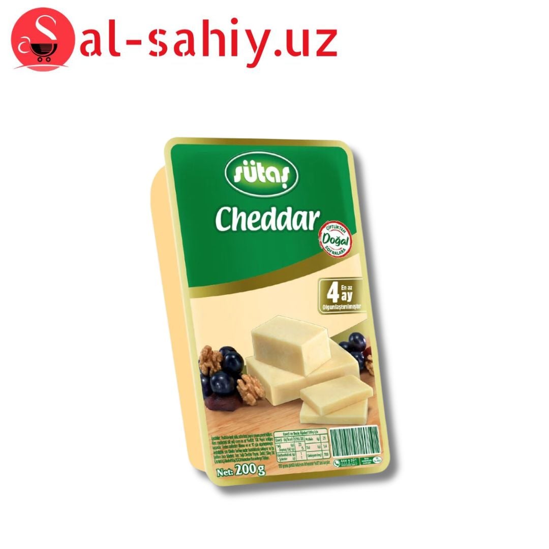 Сыр-SÜTAŞ CHEDDAR KLASİK 200GR