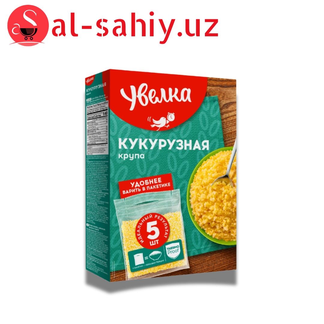 Крупа кукурузная в пакетиках Увелка к/у 5х80г 400гр