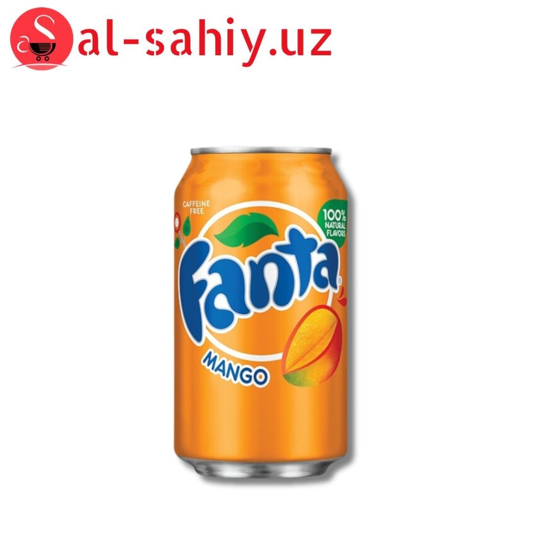 Fanta Caffeine free Mango ж/б 355мл