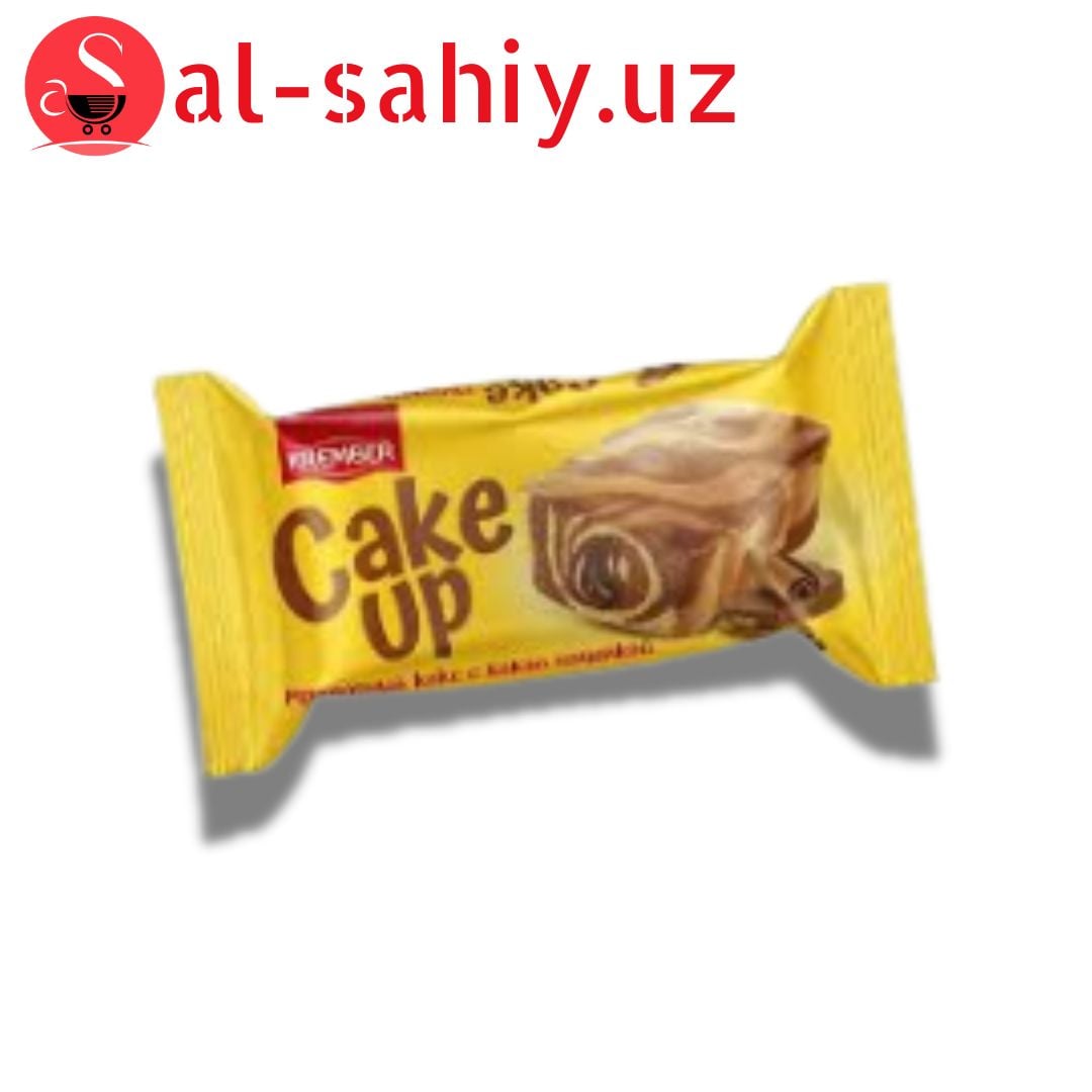 Мраморный кекс "KREMBER" Cake Up с какао начинкой  50г