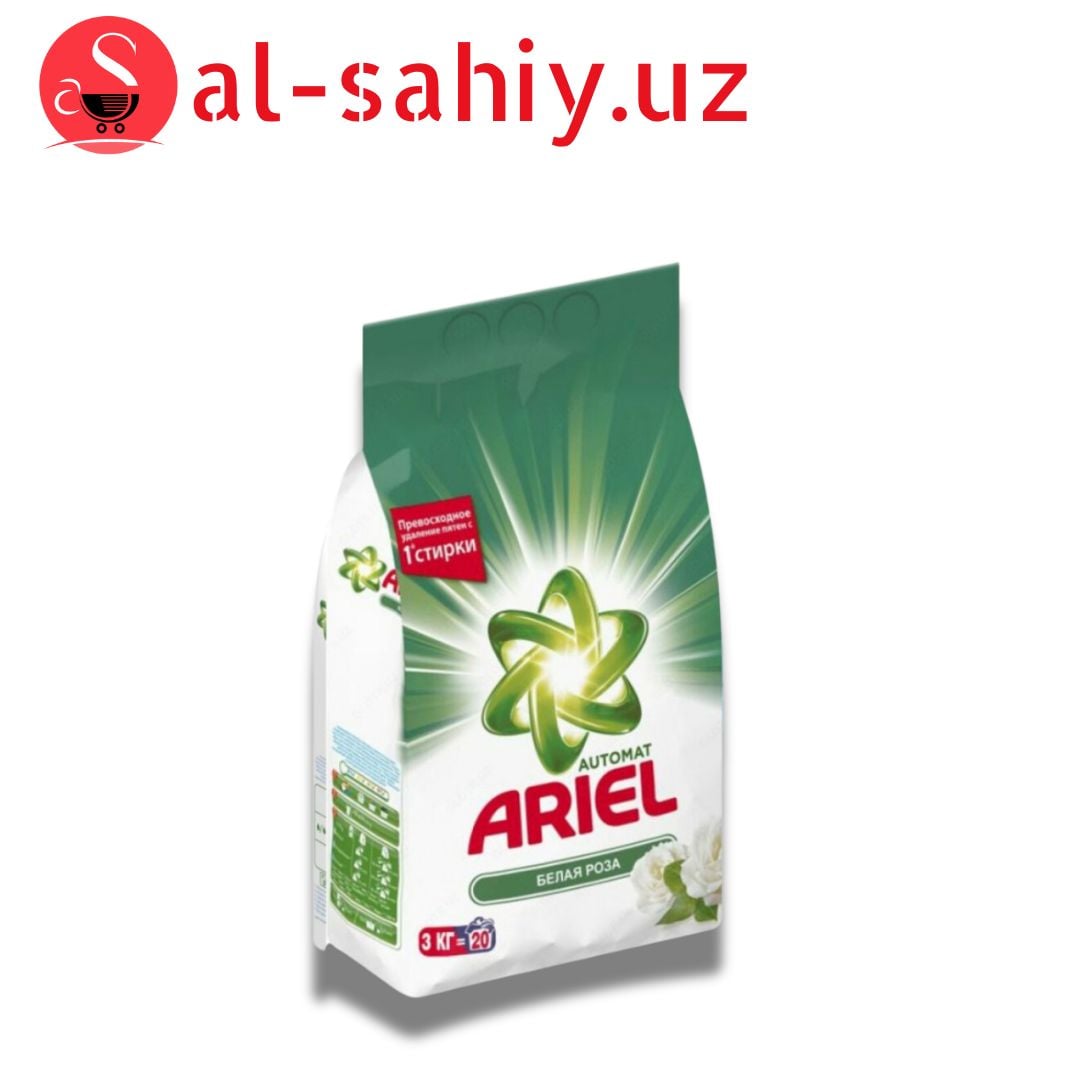 Порошок ARIEL White Rose 6кг