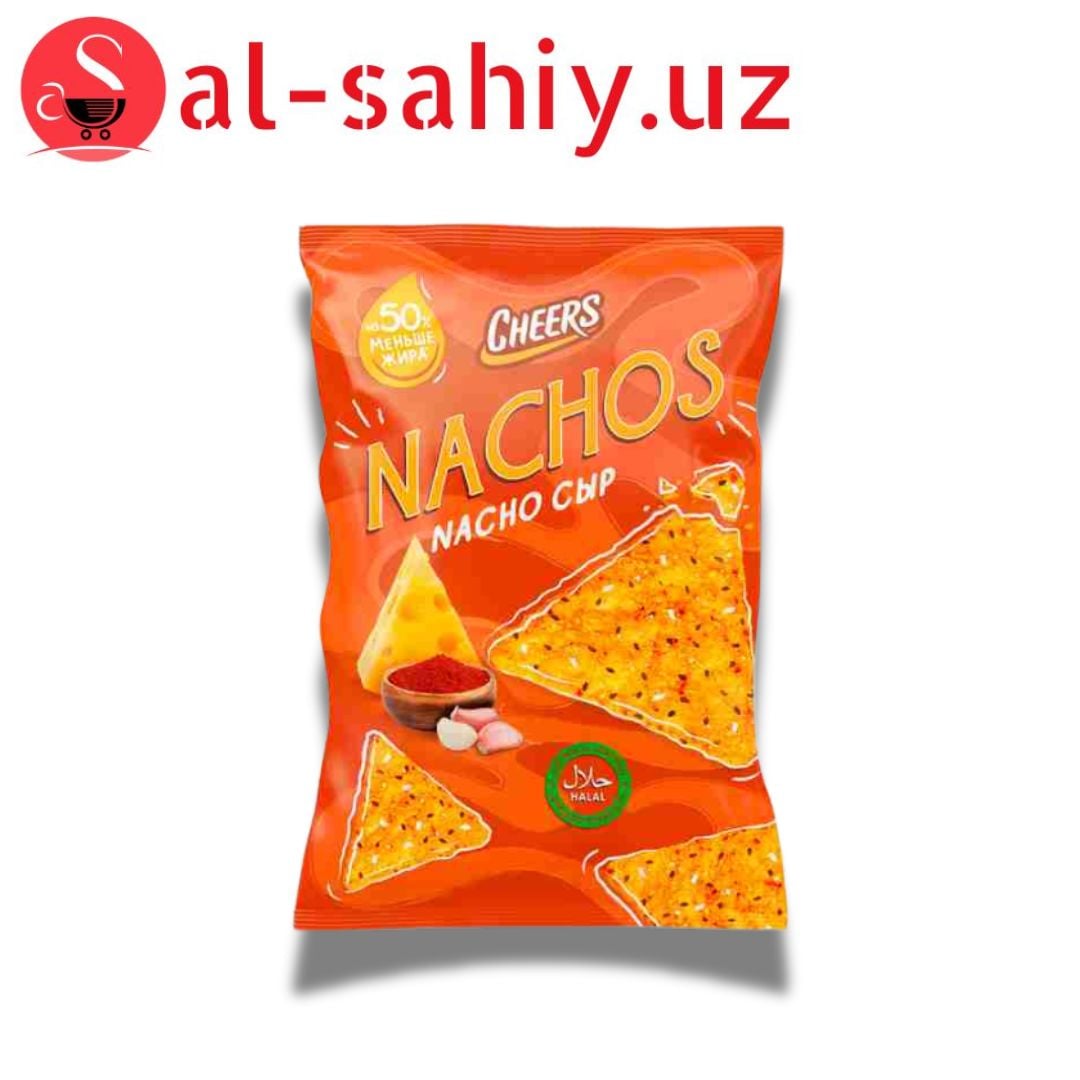 Кукурузные чипсы  "Nachos" со вкусом начо сыр 70гр