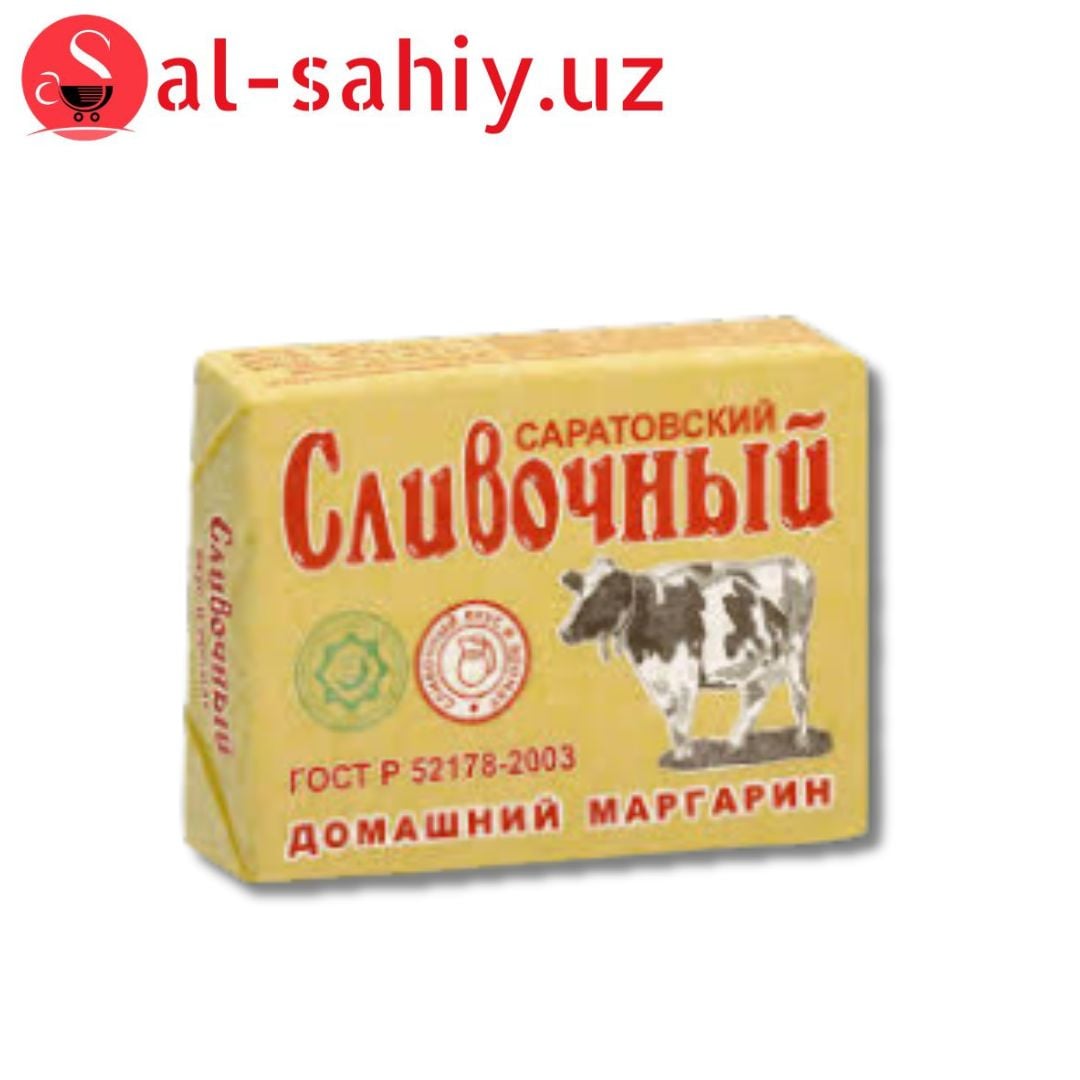 Маргарин Саратовскый сливочный аромат 60 % 180 гр