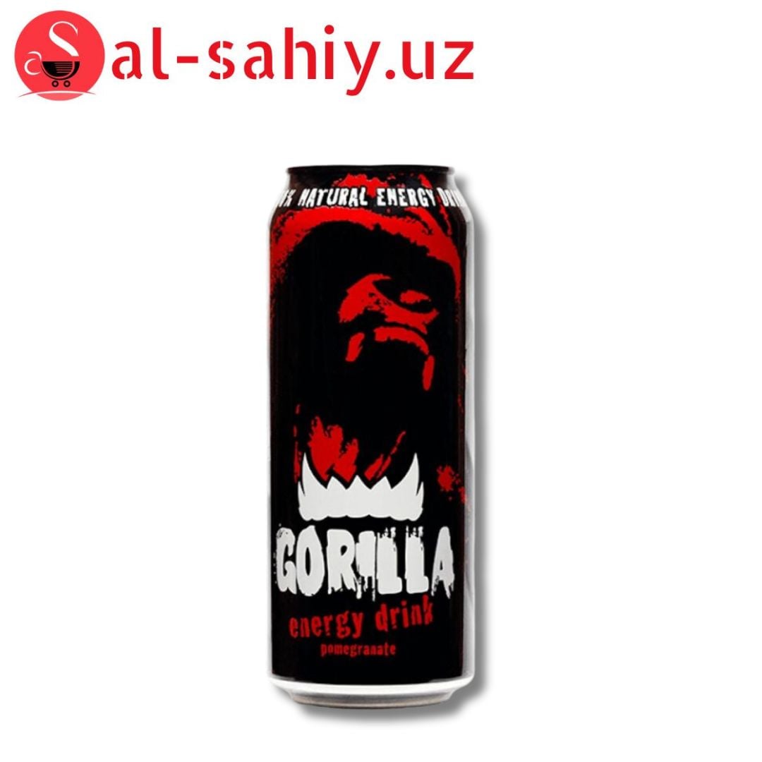 Напиток безалкогольный тонизирующий Gorilla Pomegranat 0.45л ж/б 24
