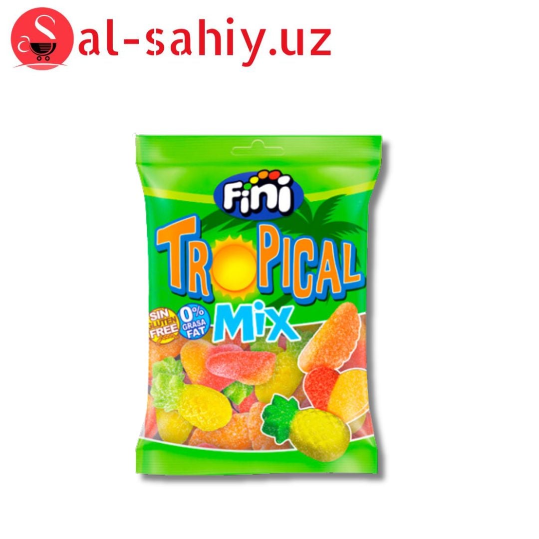 Жев.мармелад "Tropical mix" 90гр /FINI