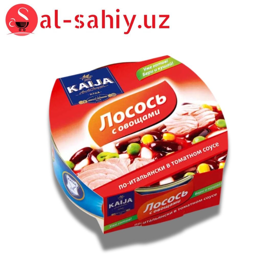 Kaija Лосось с овощами по итальянски 220 гр