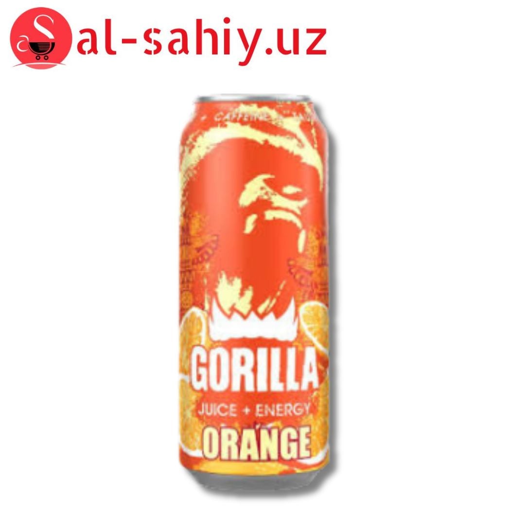 Напиток безалкогольный тонизирующий GORILLA ORANGE  0.45л