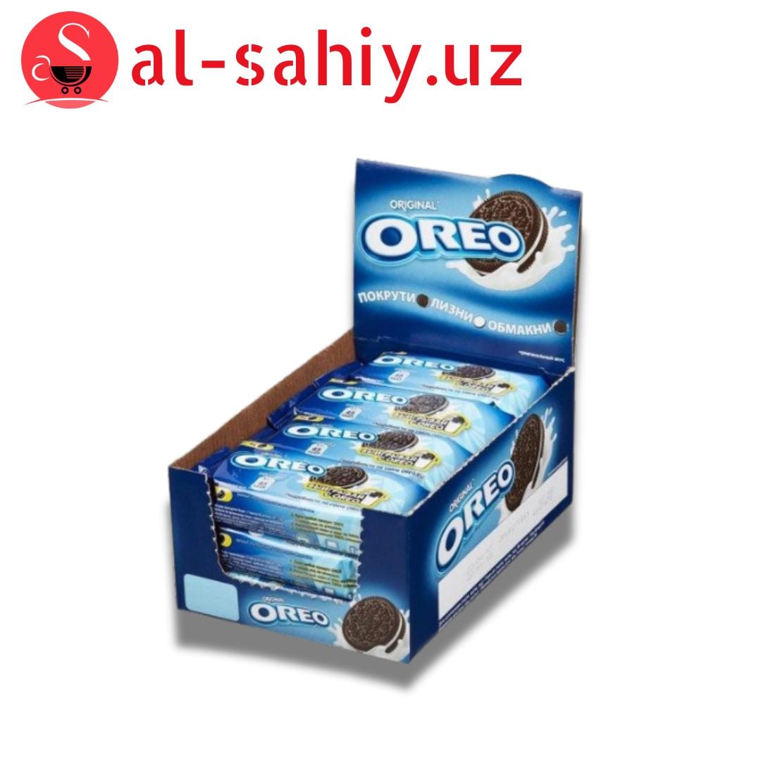 Печенье "OREO" с какао начинкой с  ванильным  вкусом 95гр