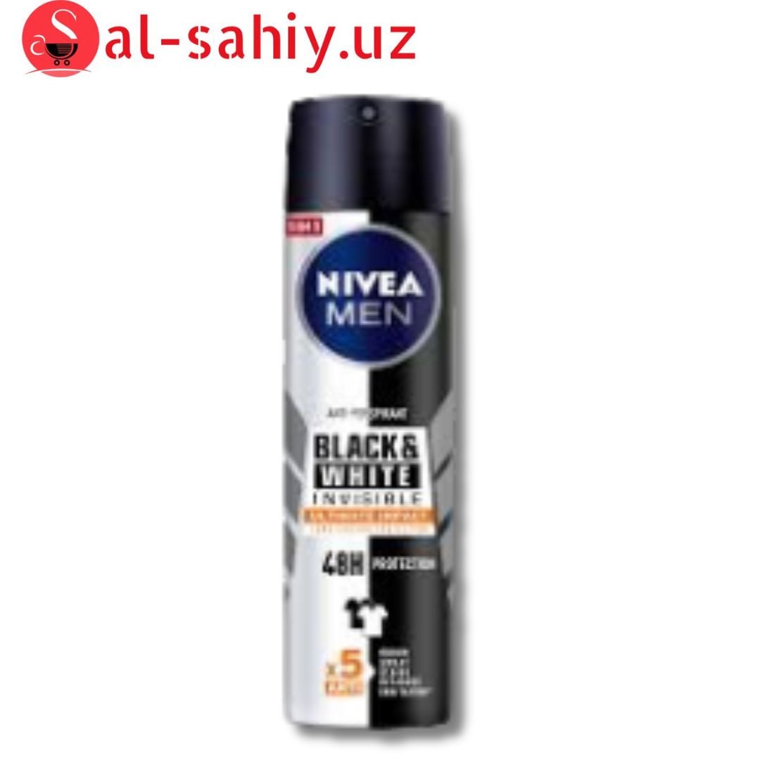 Nivea Men Deodorant Spray 150ml Ultimate B&W