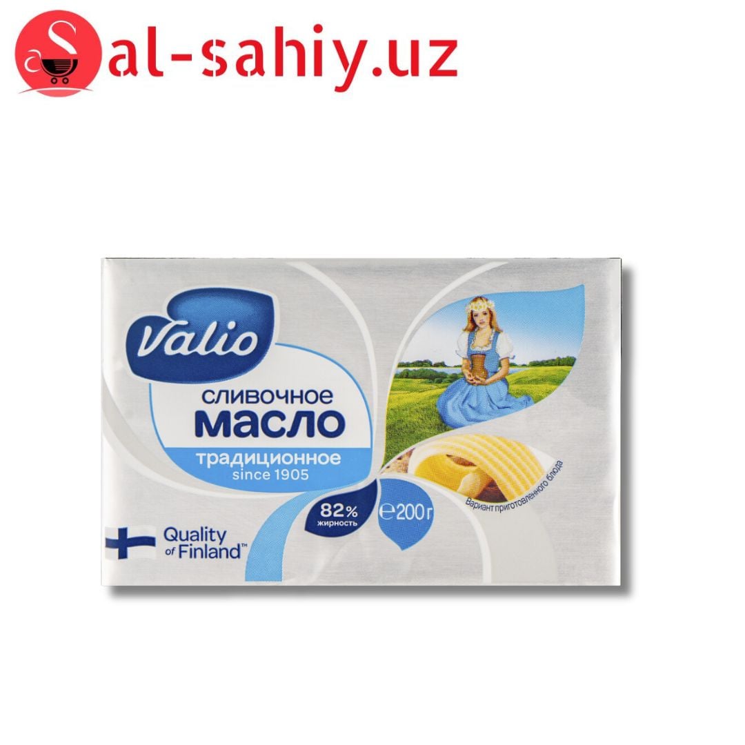 Масло Сливочное 82% 200гр (Valiko Vita)
