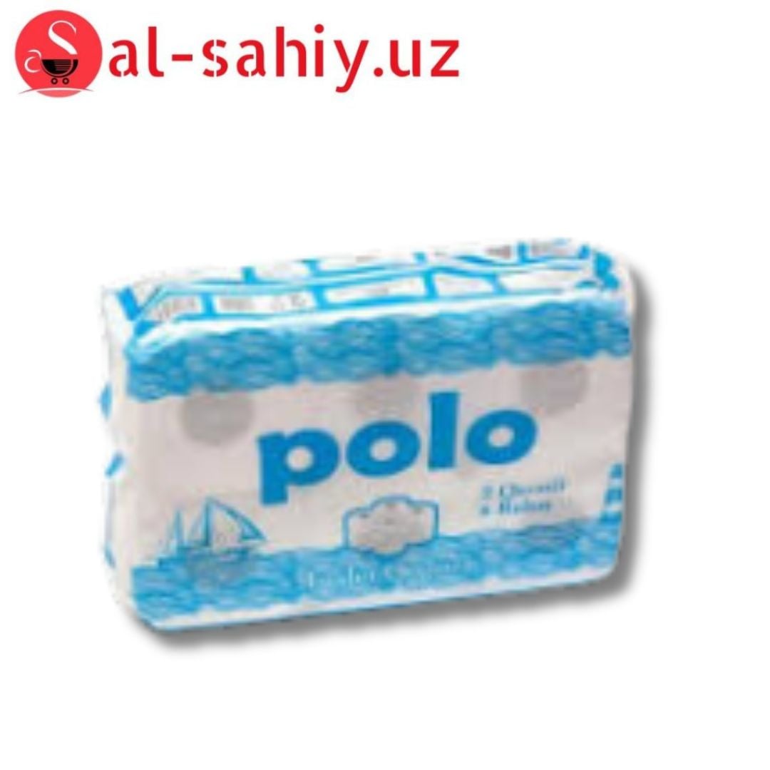 Туалетная бумага "Polo" 6шт 2сл.