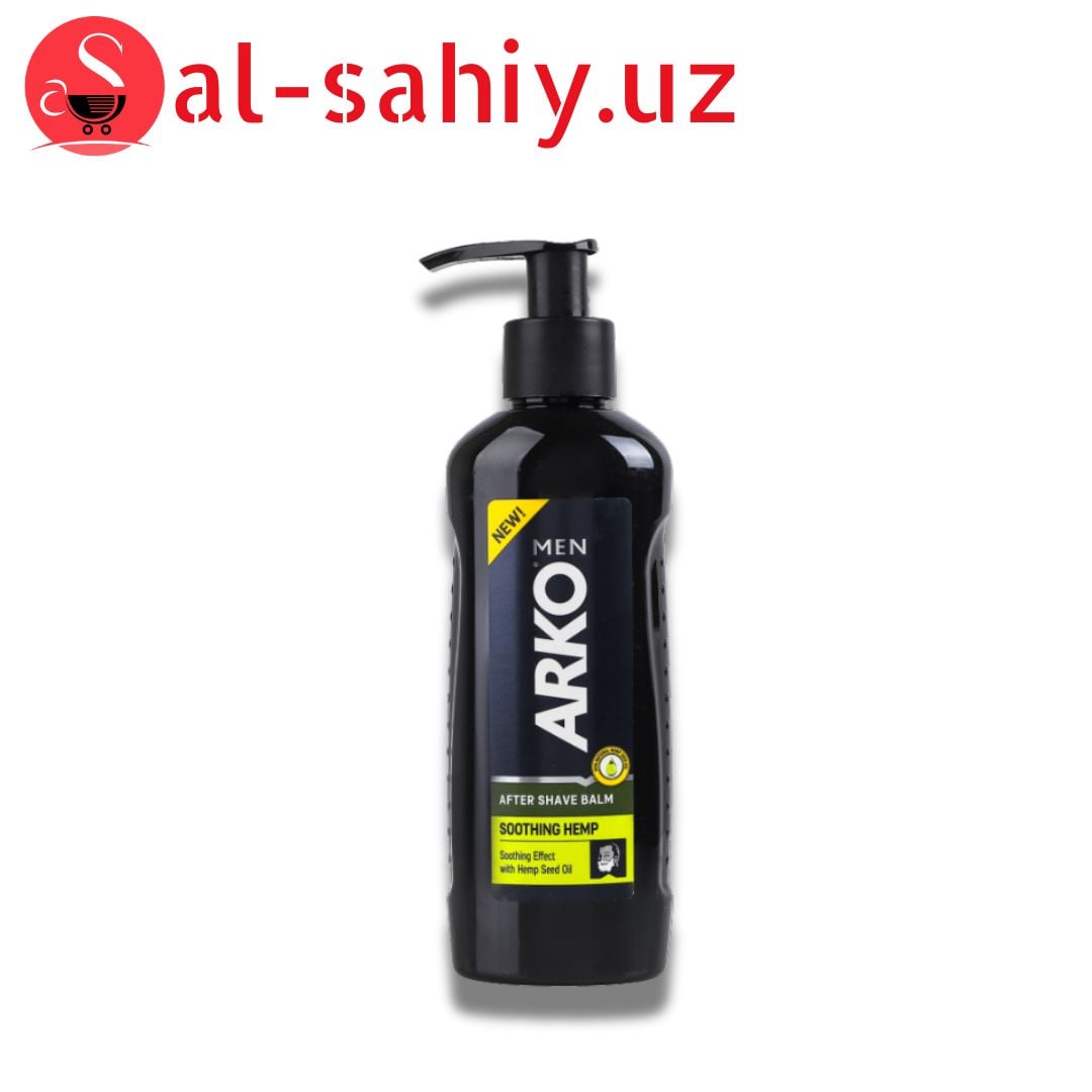 Бальзам после бритья Arko hemp seed oil 200мл