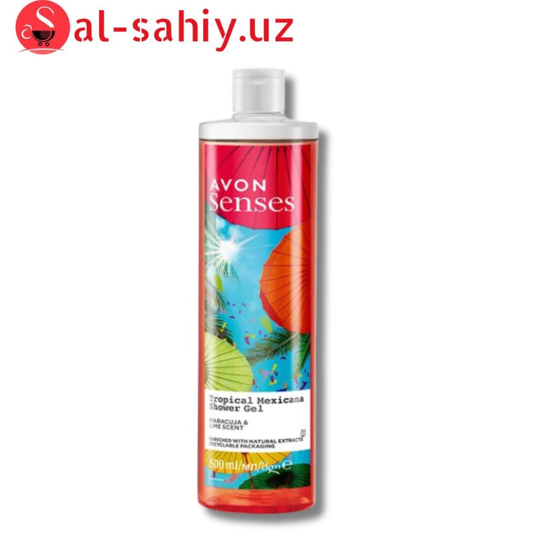 Senses Avon гель для душа "Мексиканские тропики" 500мл