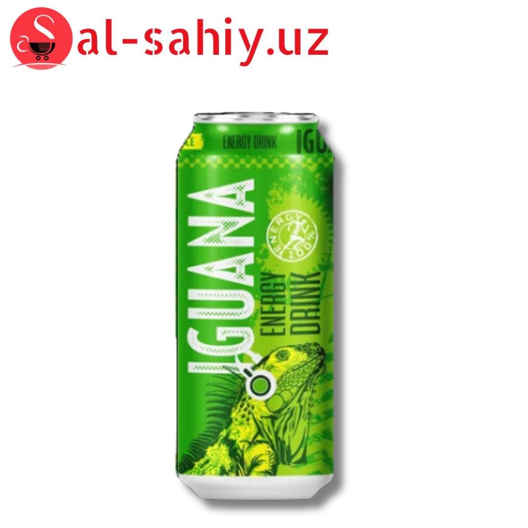 IGUANA ORIGINAL Классический вкус бодрящей энергии 0,45л