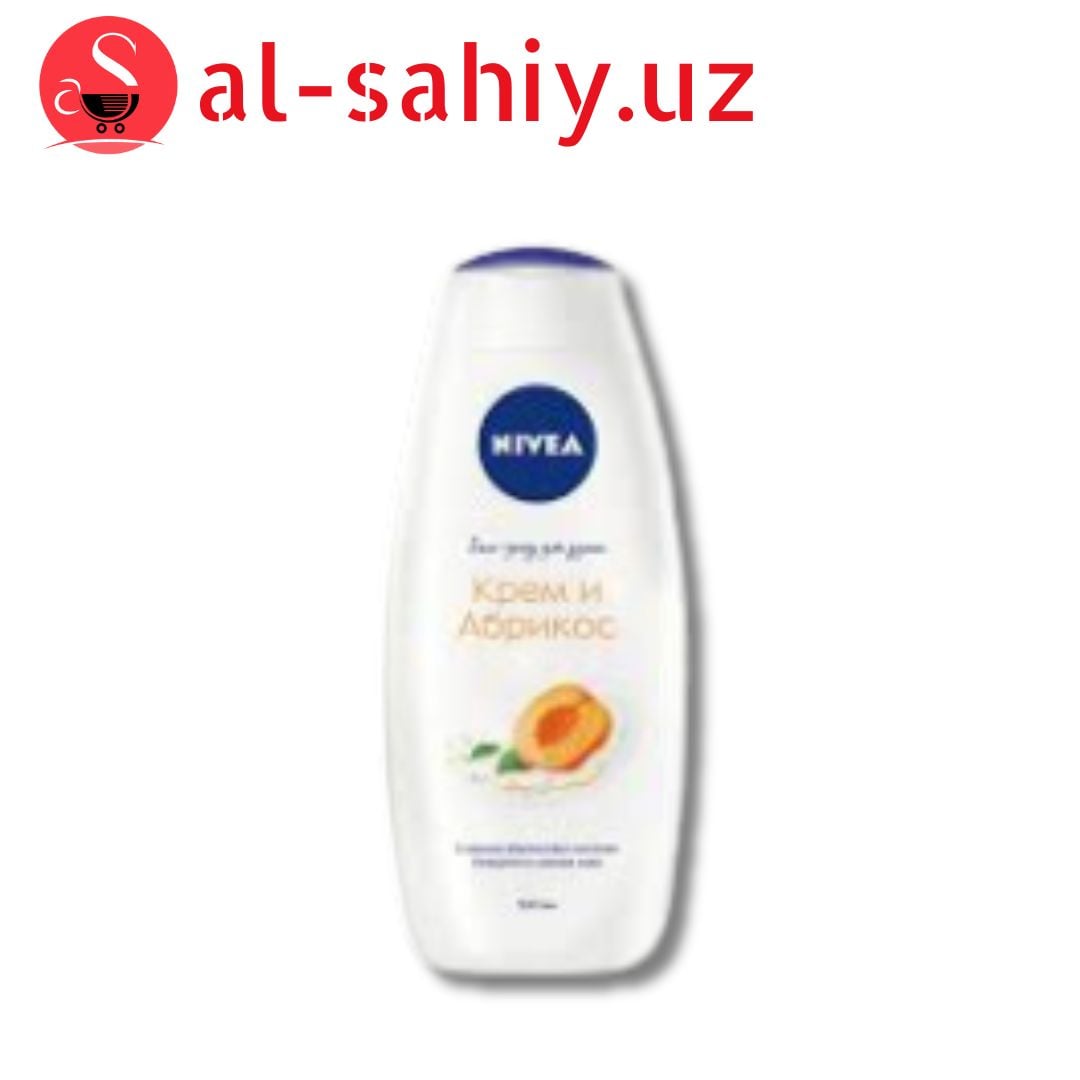 Гель для душа NIVEA "Крем и абрикос" 500 мл