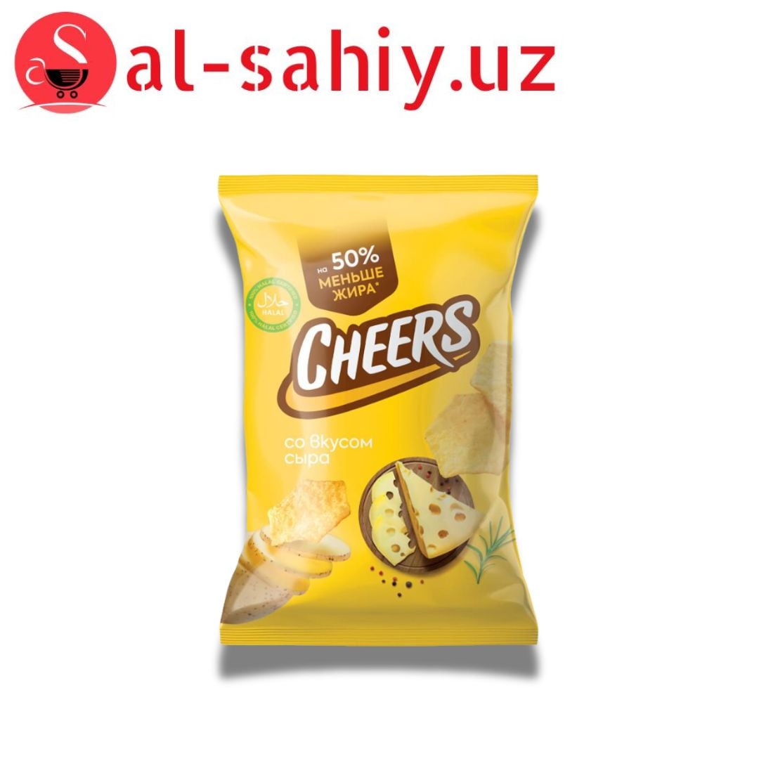 Новый  Чипсы Чеерс со вкусом сыра 27гр