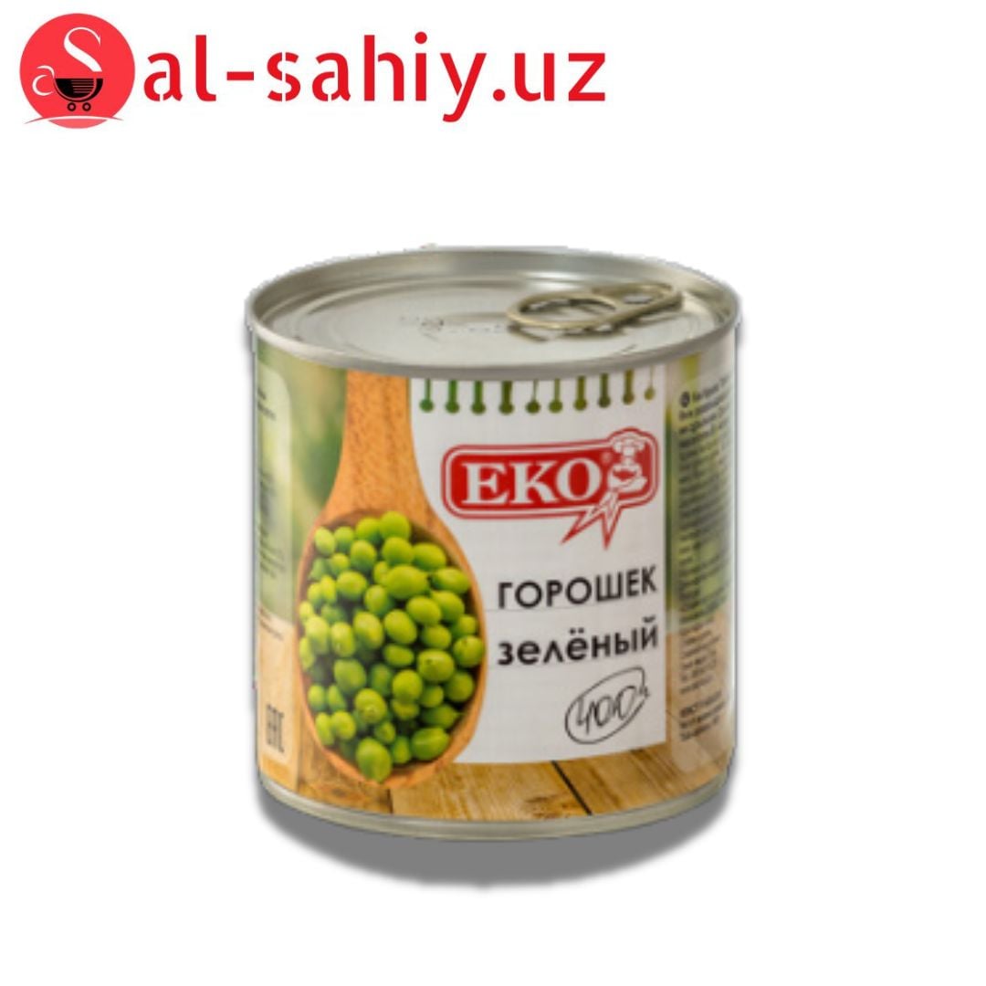 Зеленый горошок 400гр "ЭКО" (ключ)