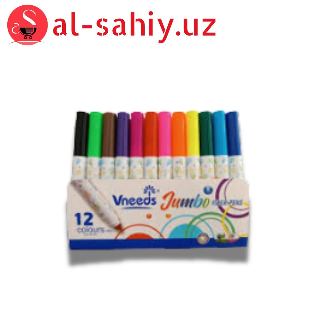 Фламастер Colors 12шт (jumbo)