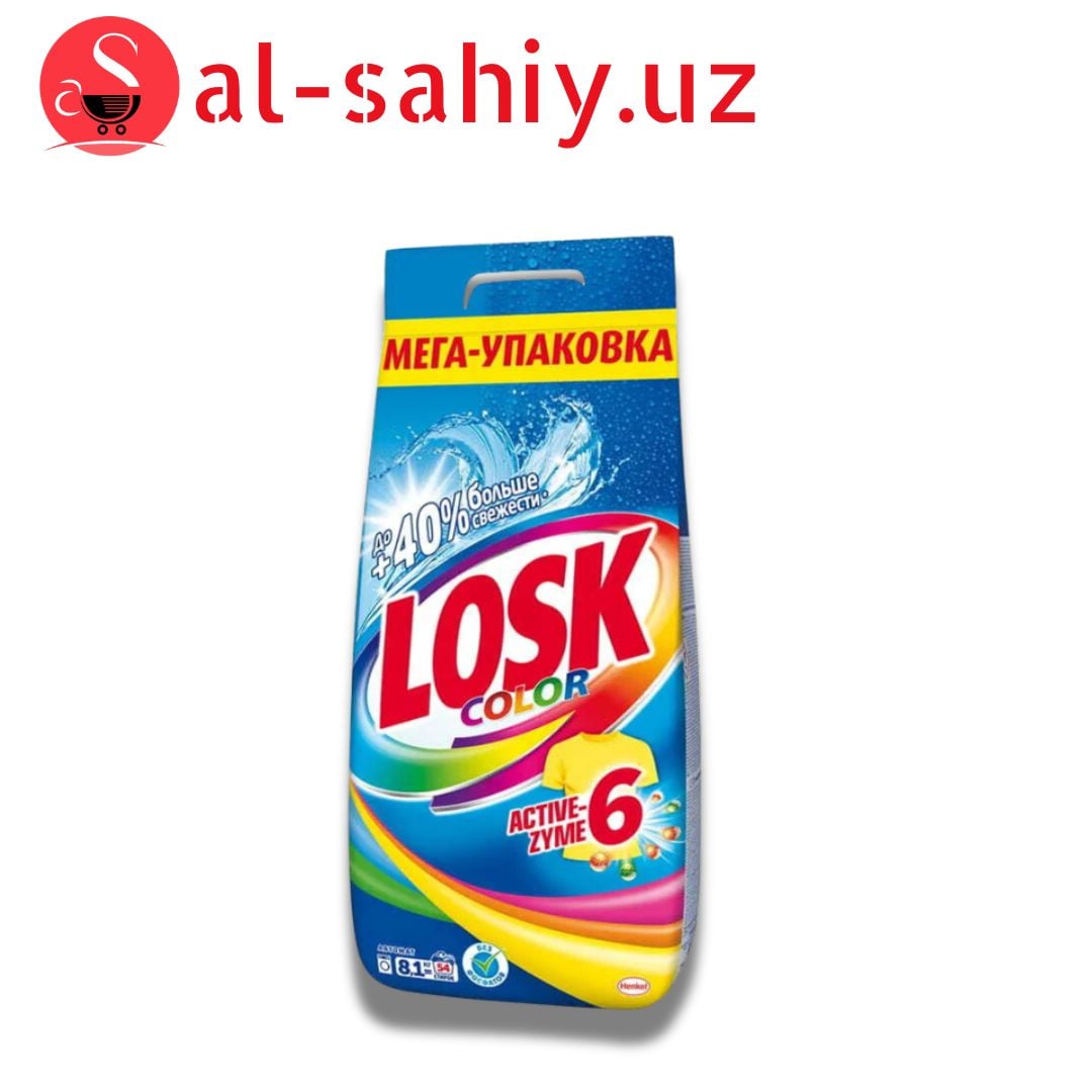 Стиральный порошок Losk ароматерапия колор 8,1 кг