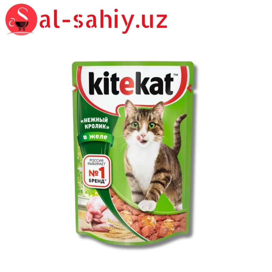 KiteKat - с кроликом в желе 85гр