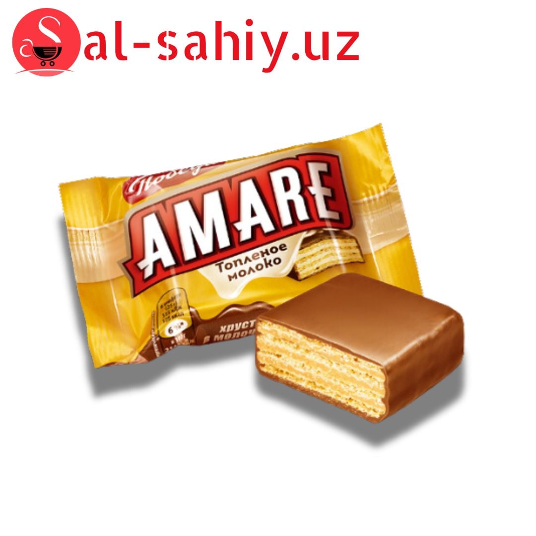 Конфеты Amare вафли с молочном шоколаде