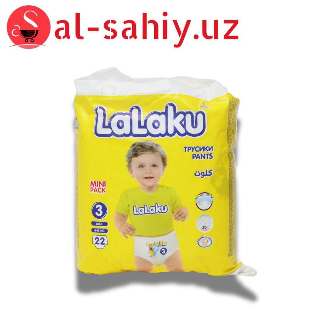 Памперс Lalaku № 3 Трусик   22шт