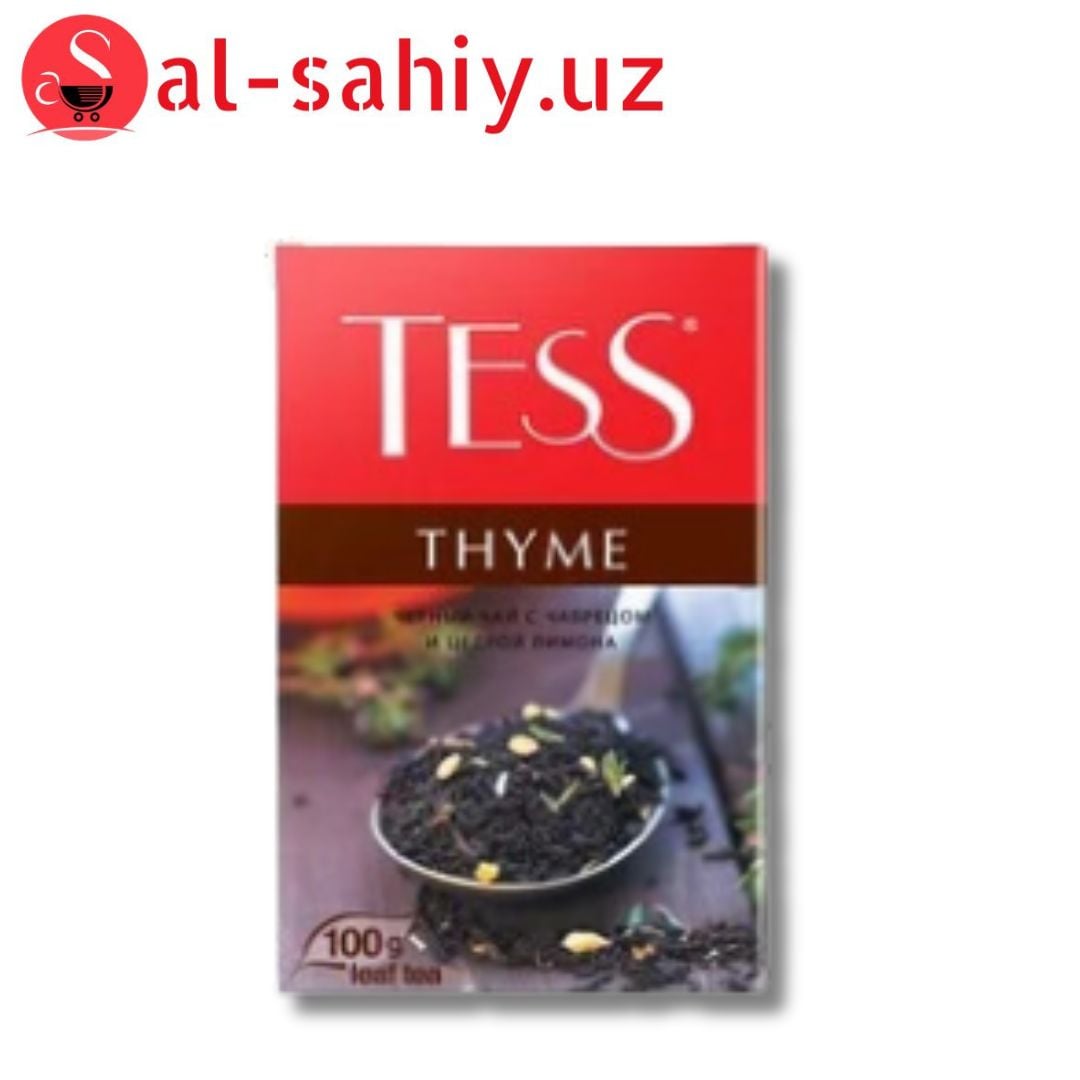 Чай "TESS" черн. THYME листовой 100 гр