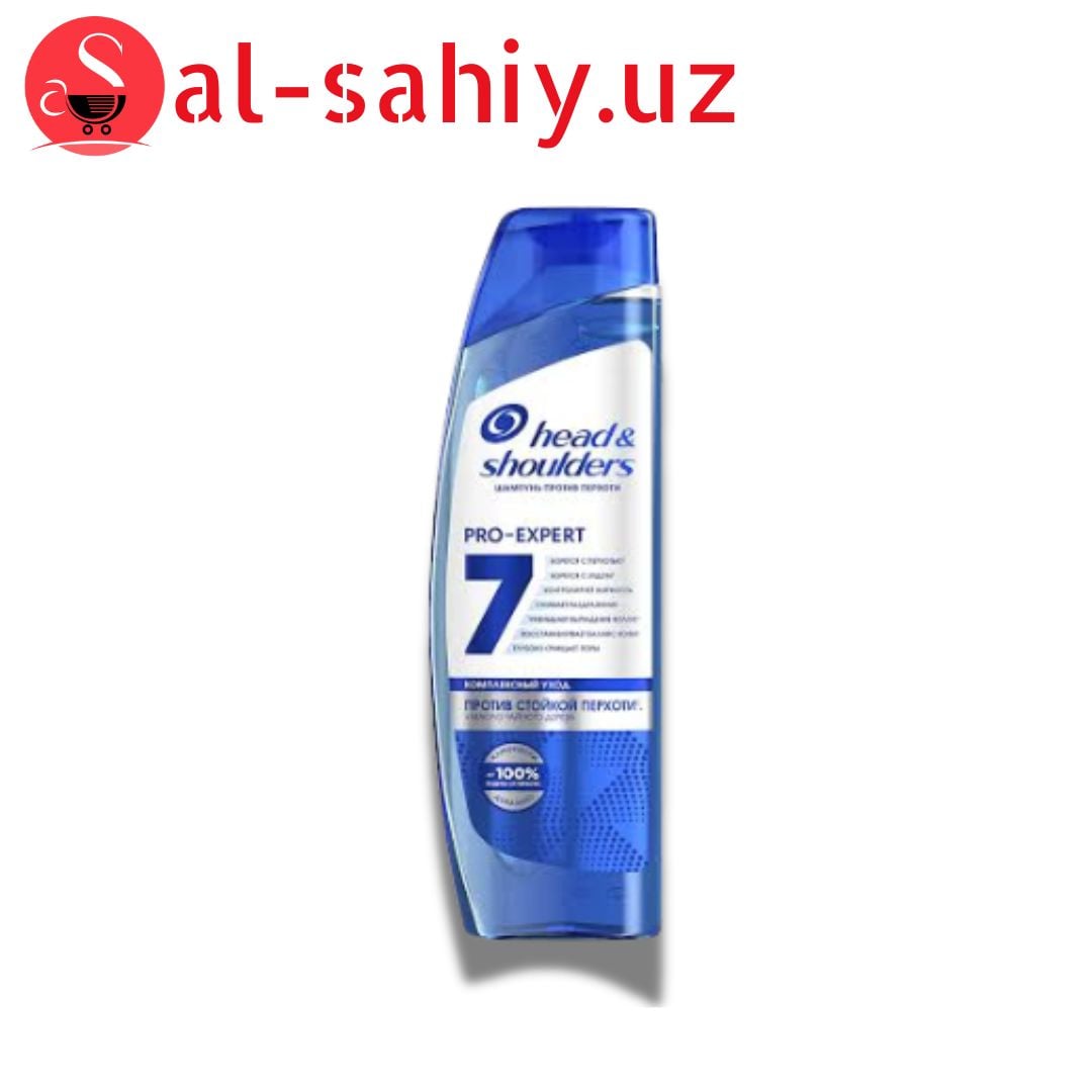 Шампунь против перхоти Head&Shoulders Pro-Expert 7в1 Против стойкой перхоти, 300 мл