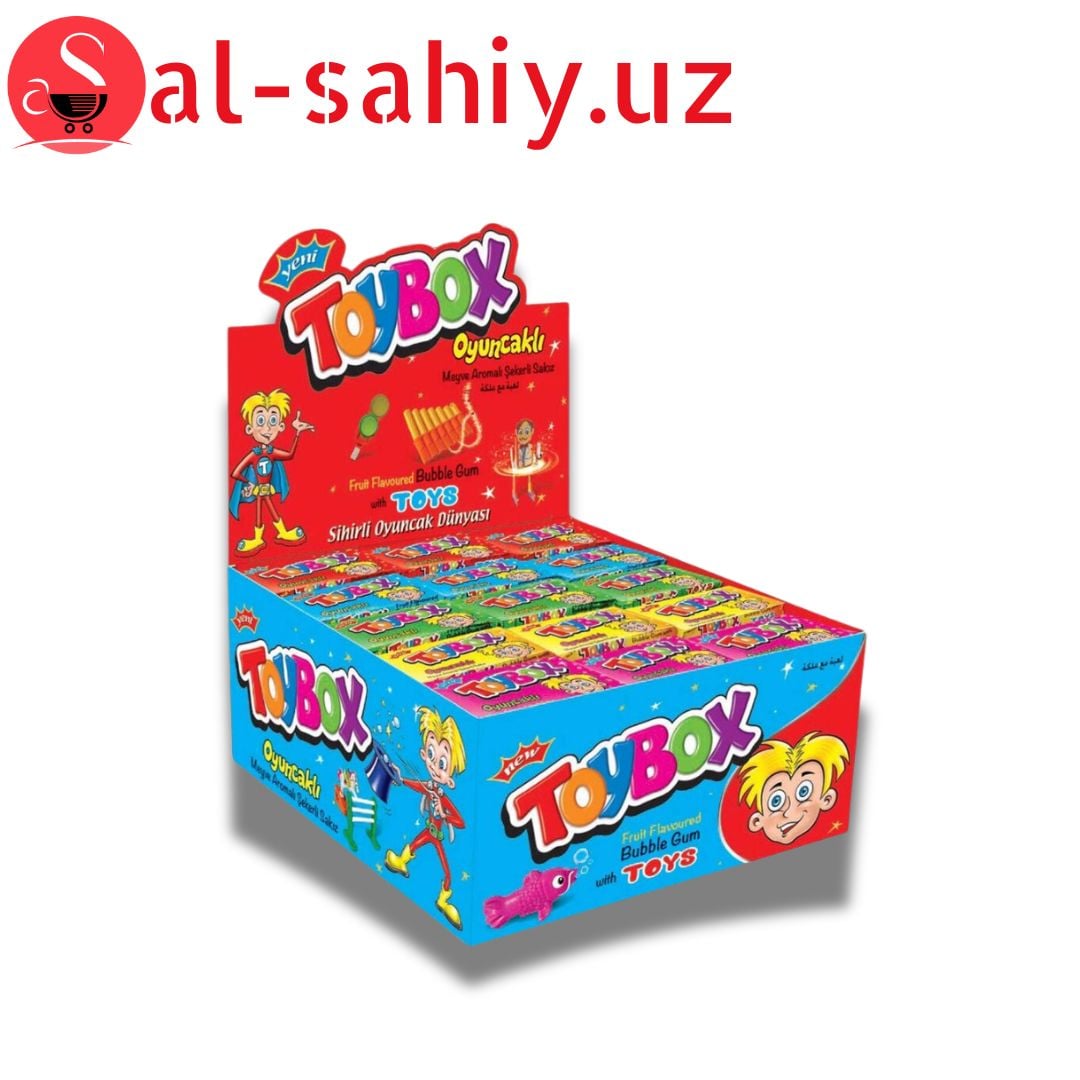TOYBOX Fruit Flavoured Bubble Gum With