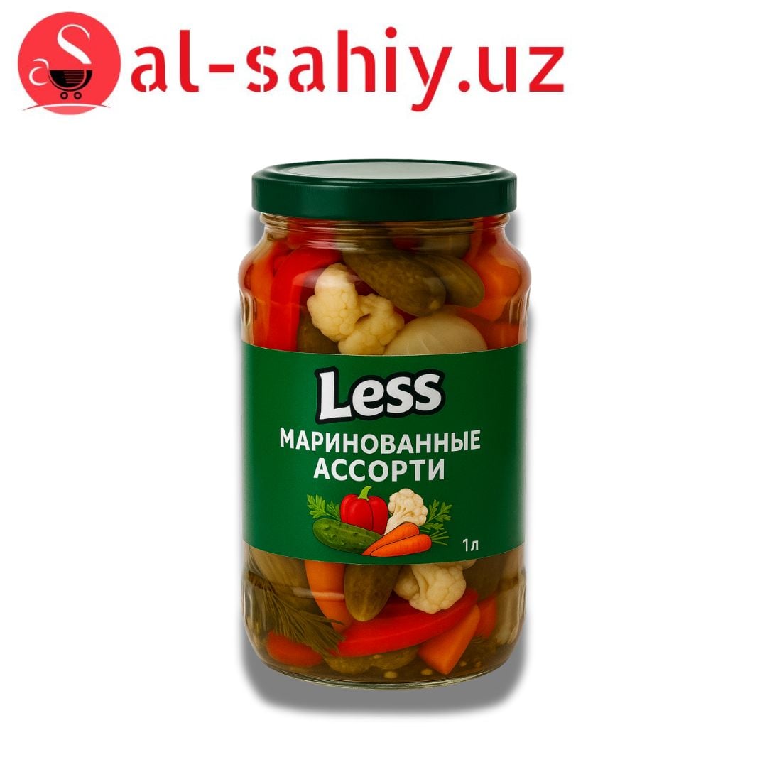 Маринованные ассорти  1л "Less"