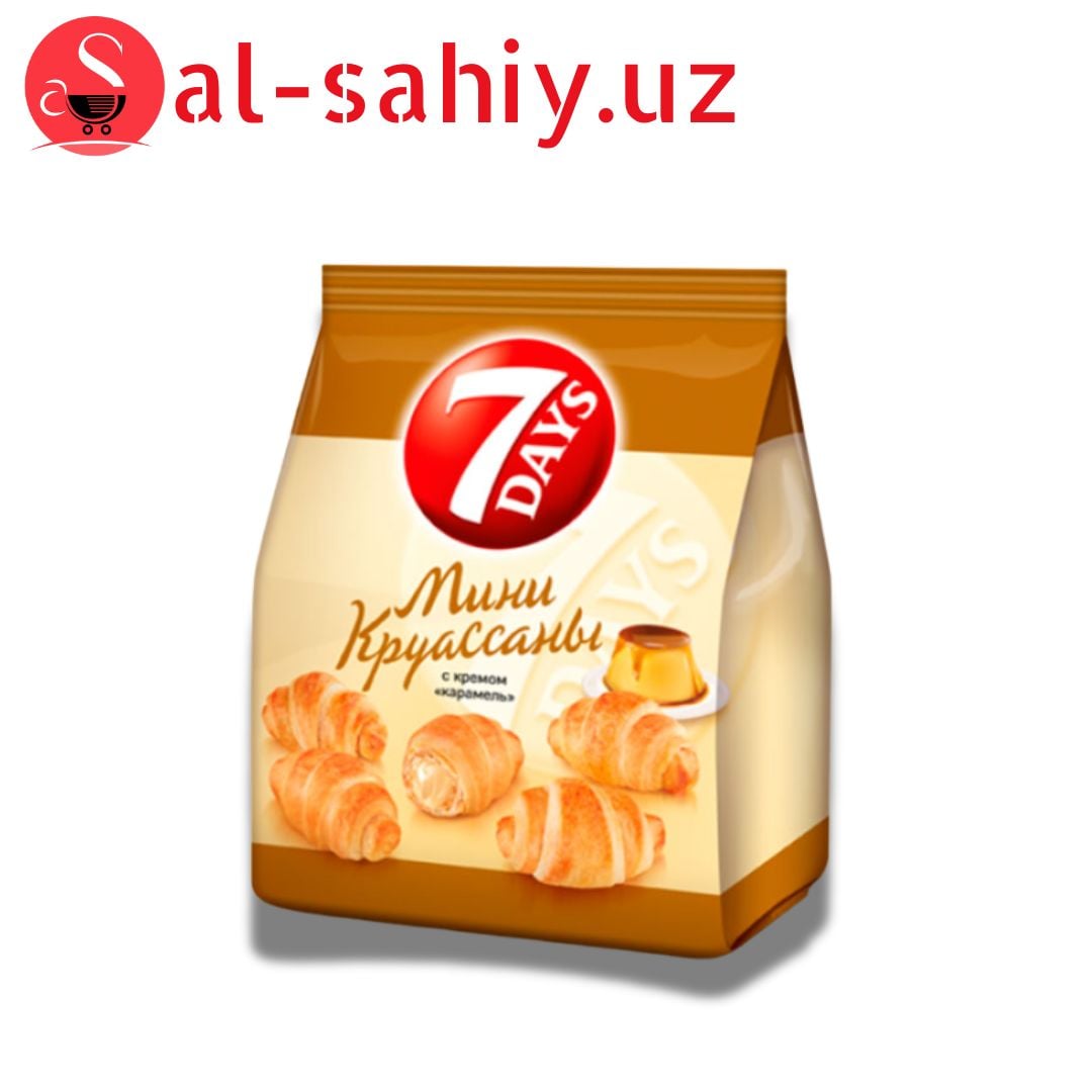 Мини Круассаны "7DAY" карамель 300гр